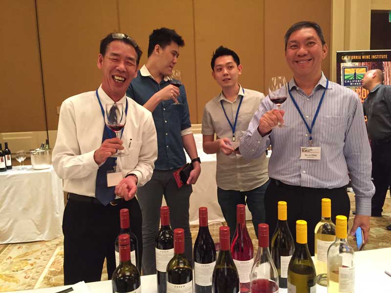 Esser Vineyards at the Conrad Hotel Trade Tasting