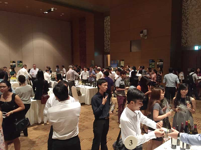 At a Consumer Tasting in Ho Chi Minh City, Vietnam