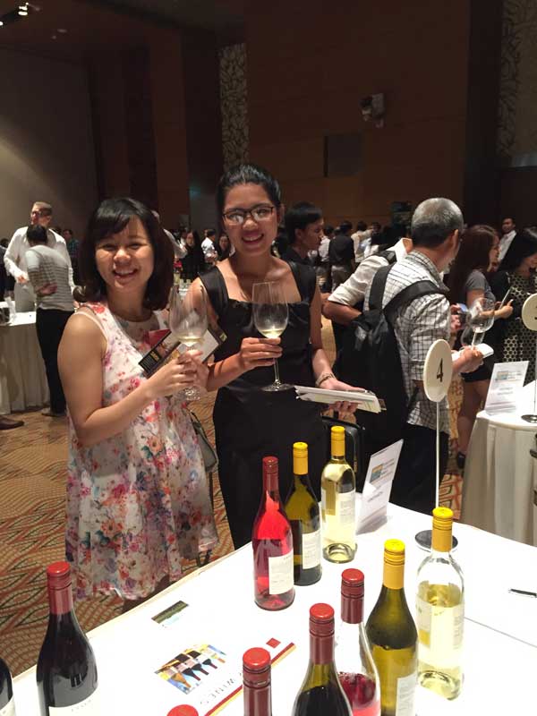 At a Consumer Tasting in Ho Chi Minh City, Vietnam